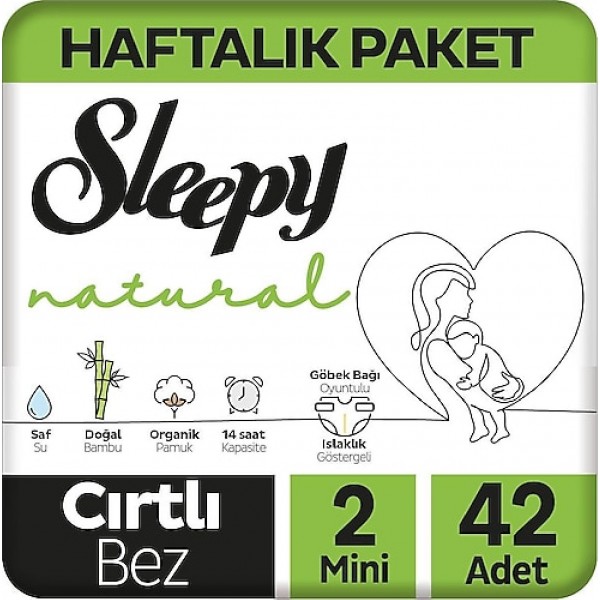 SLEEPY NATUREL 2 NUMARA 42 ADET