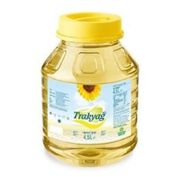 TRAKYAĞ 4,5 LT AYÇİÇEĞİ YAĞI