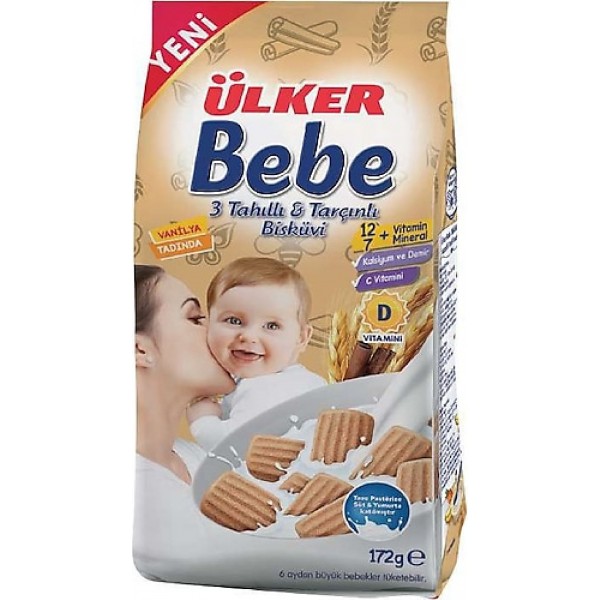 ÜLKER T.TAH.BEBE BİSKÜVÜ 172GR