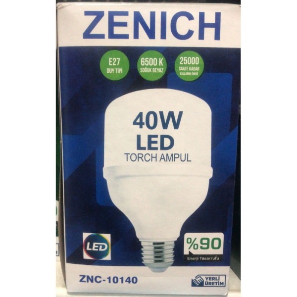 ZENICH 40W LED AMPUL TOURCH