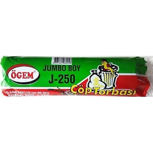 ÖGEM J250 ÇÖP POŞETİ