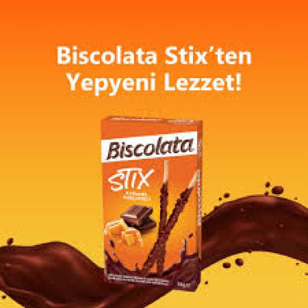 BİSCOLATA STIX KARAMEL