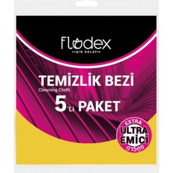 FLODEX TEMİZLİK BEZİ 5'Lİ