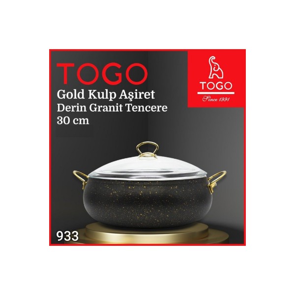 TOGO ELİTA GOLD KULP AŞİRET TENCERE 30CM