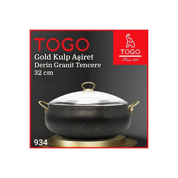 TOGO ELİTA GOLD KULP AŞİRET TENCERE 32CM