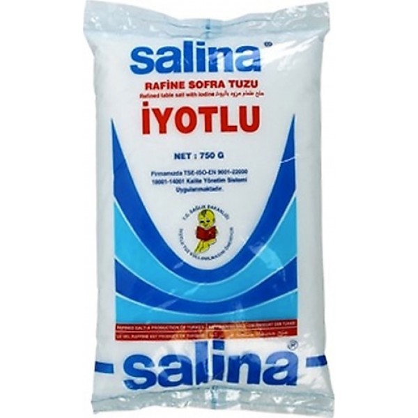 SALİNA TUZ İYOTLU  750GR