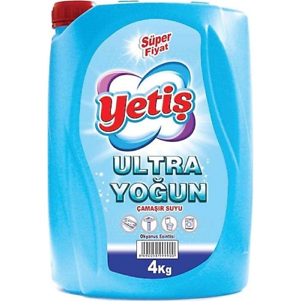 YETİŞ ULTRA ÇAMAŞIR SUYU 4 KG