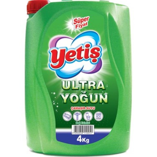 YETİŞ ÇAMAŞIR SUYU ULTRA DAG ESİNTİSİ 4 KG