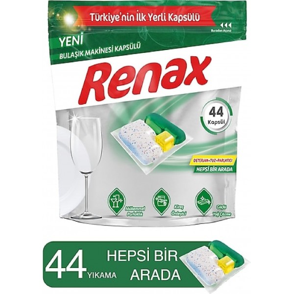 RENAX 44'LÜ BULAŞIK TABLETİ