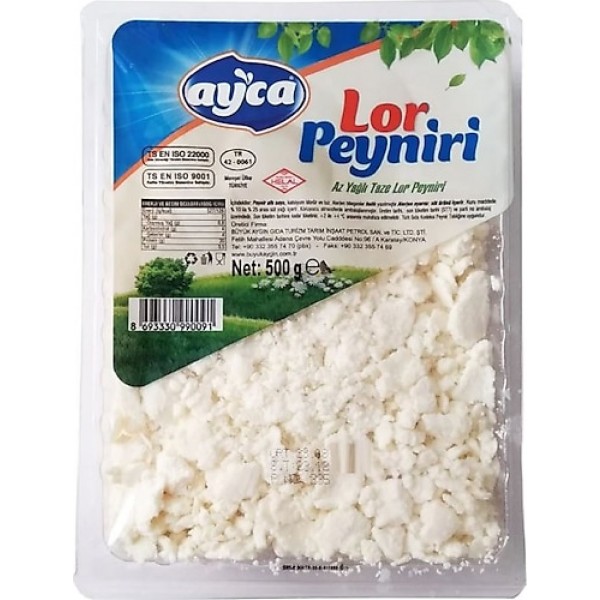 AYCA LOR PEYNİRİ 500GR