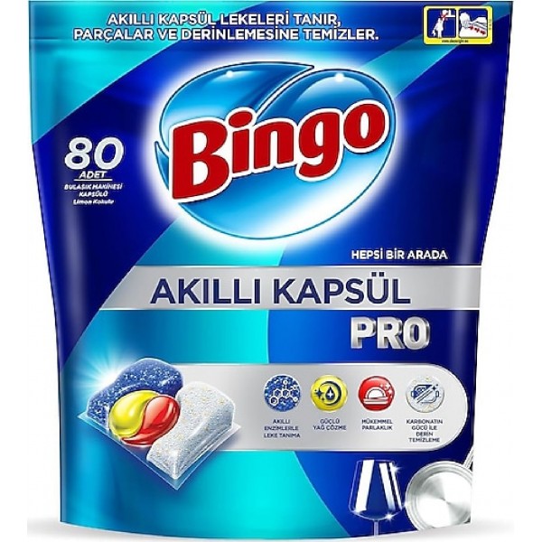 BİNGO AKILLI KAPSÜL PRO 80 ADET