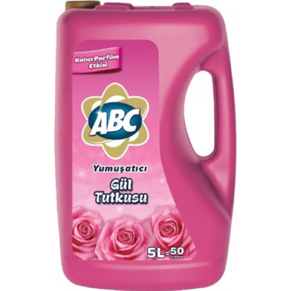 ABC SOFT YUMUŞATICI  GÜL TUTKUSU  5L