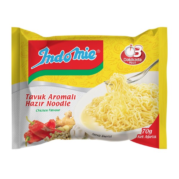 İNDOMİE TAVUKLU NOODLE 70GR