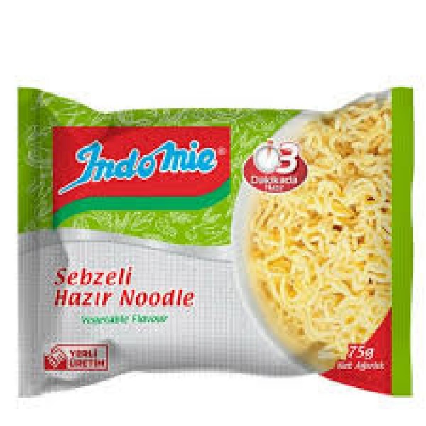 İNDOMİE SEBZELİ NOODLE 75GR