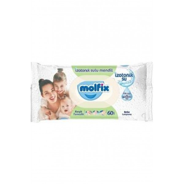 MOLFİX İZOTONİK SULU ISLAK MENDİL FERAH 60 ADET