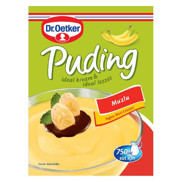 DR OETKER PUDİNG MUZLU 120GR