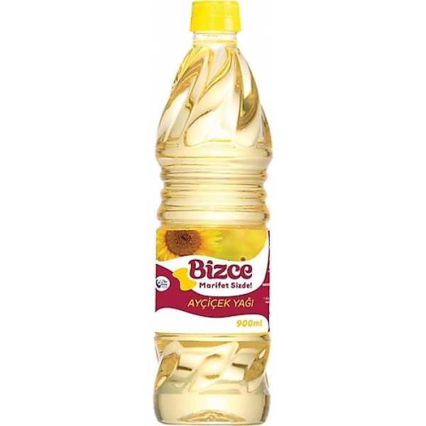 BİZCE AYÇÇEK YAĞI 900ML