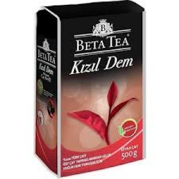 BETA TEA TAÇ YAPRAK KIZILDEM 500GR