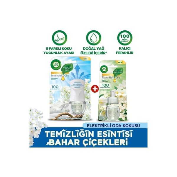 AİR WİCK ELEKTİRİKLİ+YEDEK TEMİZLİĞİN ESİNTİSİ