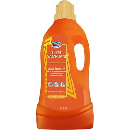 BİNGO GİYSİ ŞAMPUANI 2LT CANLANDIRICI