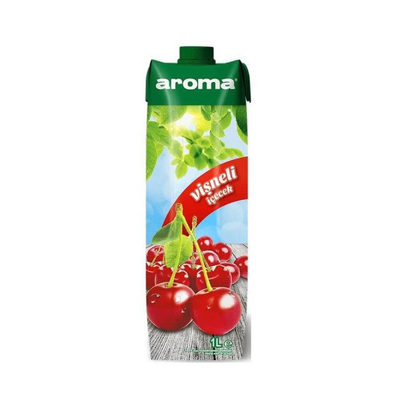 AROMA VİŞNE MEYVE SUYU 1LT