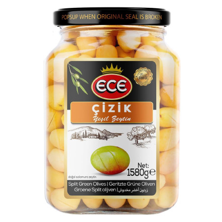 ECE ÇİZİK YEŞİL ZEYTİN 1 KG