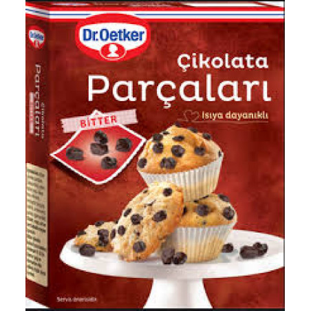 DR OETKER ÇİKOLATA PARÇALARI BİTTER 70GR