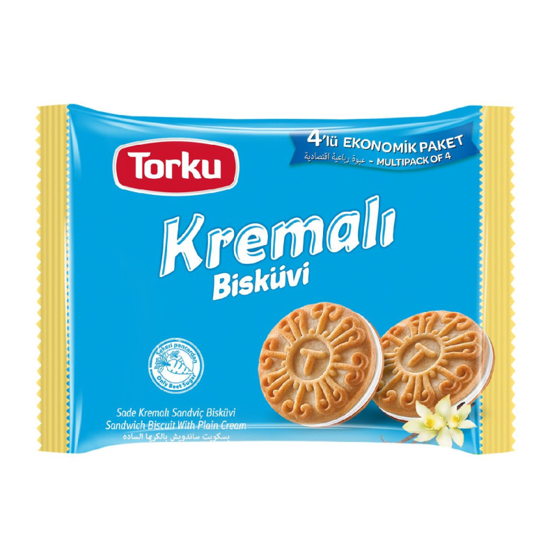 TORKU KREMALI BİSKÜVÜ SADE 4*61