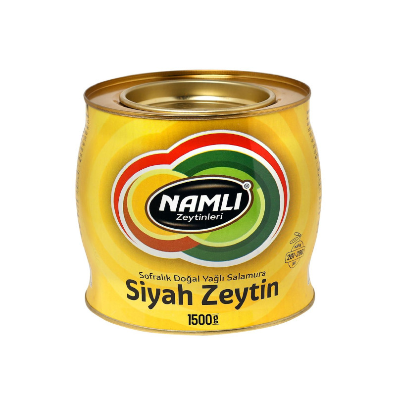 NAMLI ZEYTİN 1500GR AZ TUZLU