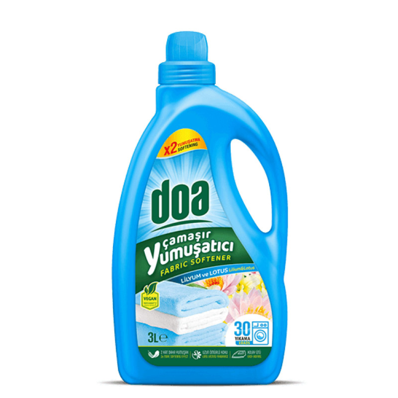 DOA YUMUŞATICI LİLİYUM LOTUS ÇİÇEĞİ 3LT