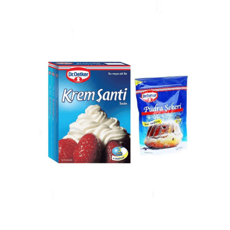 DR OETKER KREM ŞANTİ 144GR PUDRA ŞEKERİ 150GR