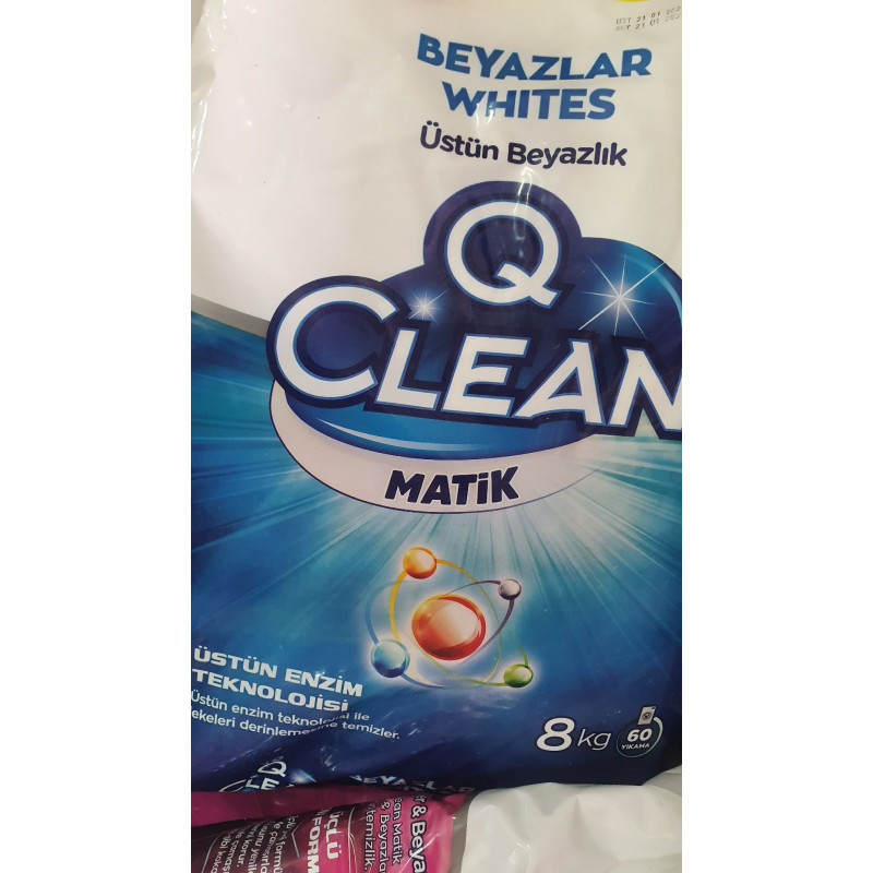 O CLEAN DETERJAN BEYAZLAR 8 KG
