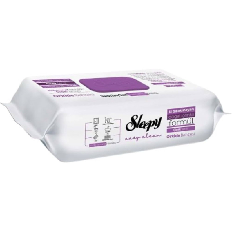 SLEEPY ORKİDE BAHÇESİ YÜZEY TEMİZLİK HAVLUSU 100 ADET