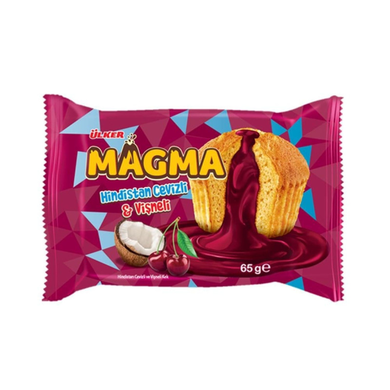 DANKEK MAGMA HİNDİSTAN CEVİZLİ VİŞNELİ 65GR