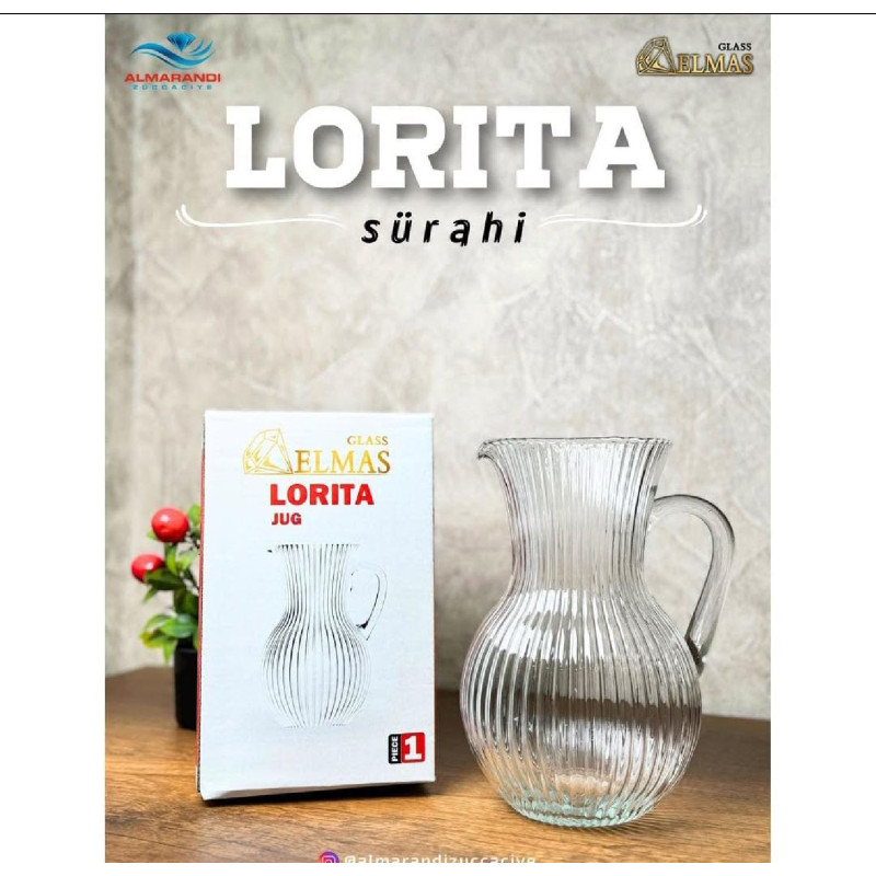 ELMAS LORİTA SÜRAHİ