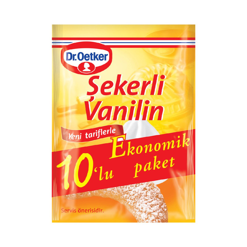 DR OETKER ŞEKERLİ VANİLİN 10 LU