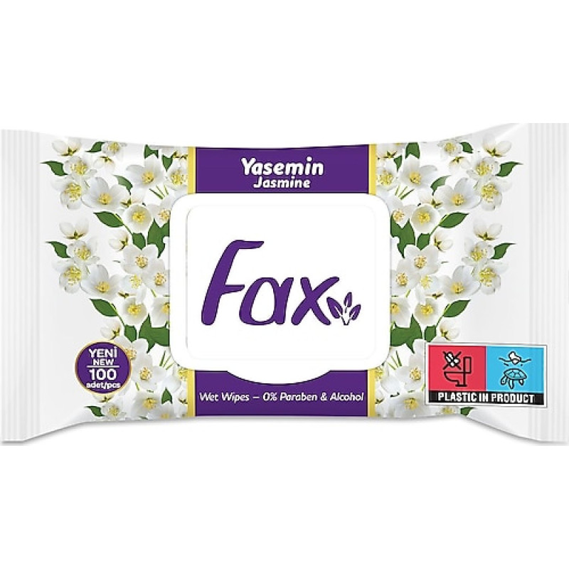 FAX ISLAK MENDİL 100 LÜ