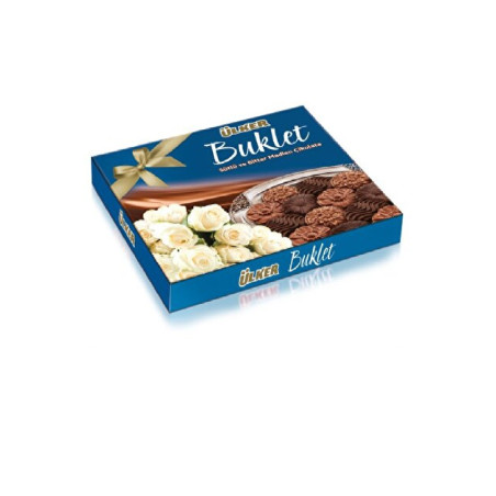 BUKLET İKRAM ÇİKOLATA GÜLLÜ 420 GR