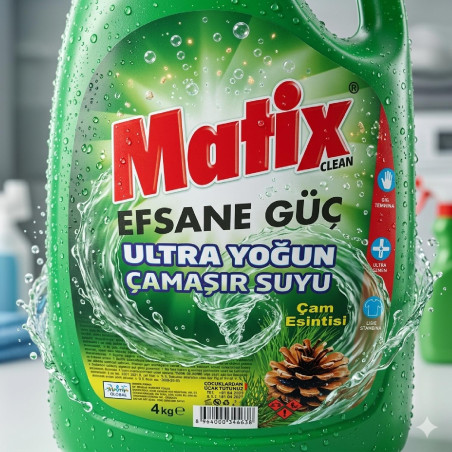 MATİX 4 LT ÇAMAŞIR SUYU