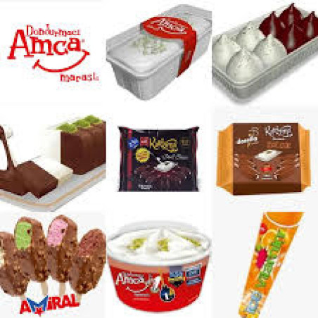 DONDURMACI AMCA ÇİLEK VANİLYA 450 GR