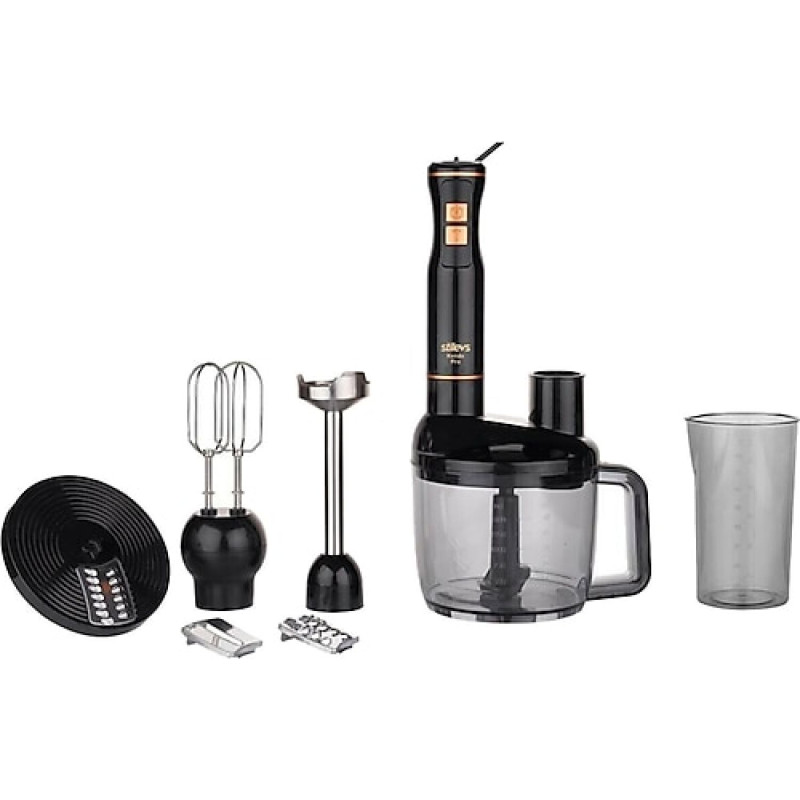 STİLEVS KENDO PRO EL BLENDER SETİ SİYAH BALIR 1500W