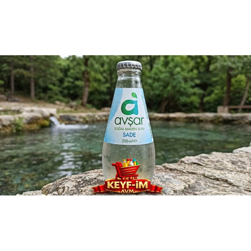 AVŞAR MADEN SUYU SADE 200 ML