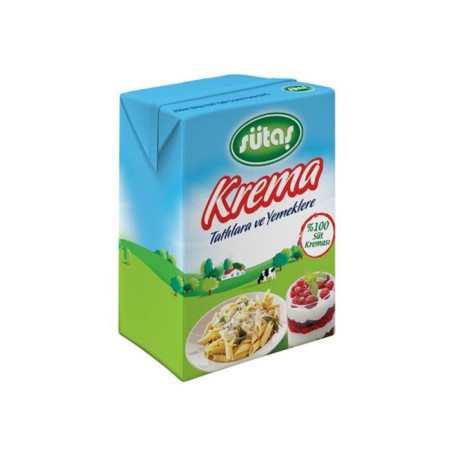 SÜTAŞ KREMA 200 ML TATLIRA YEMEKLERE
