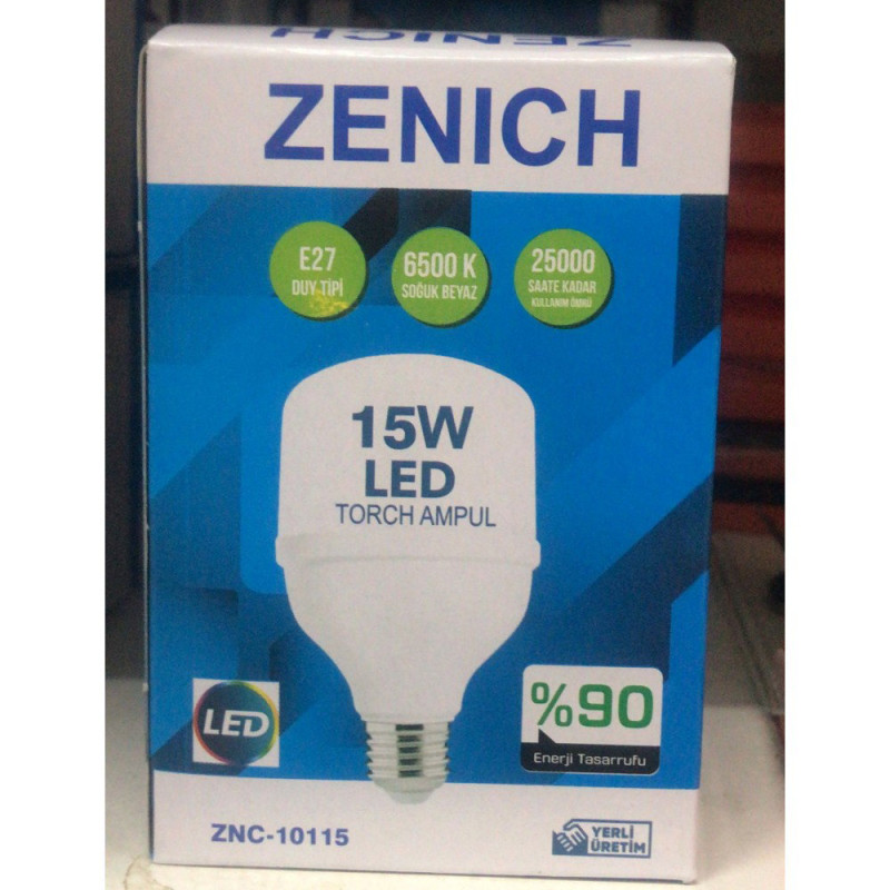 ZENICH 15W LED AMPUL