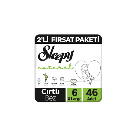 SLEEPY NATURAL 2 Lİ FIRSAT 46ADET