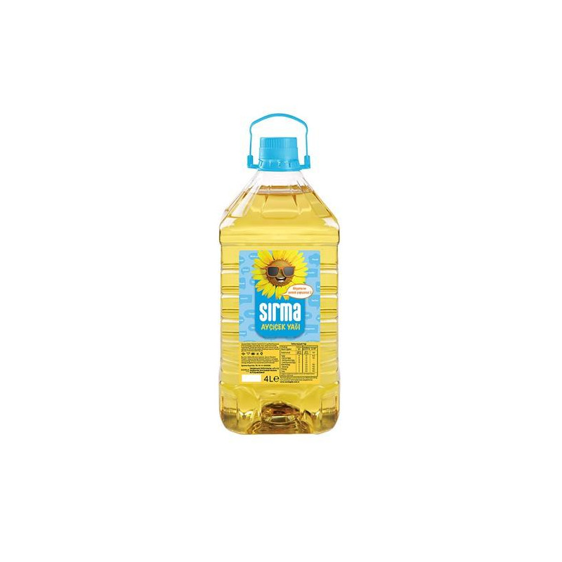 SIRMA 4 LT AYÇİÇEK YAĞI