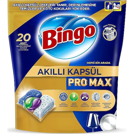 BİNGO AKILLI KAPSÜL PRO MAX 20 ADET