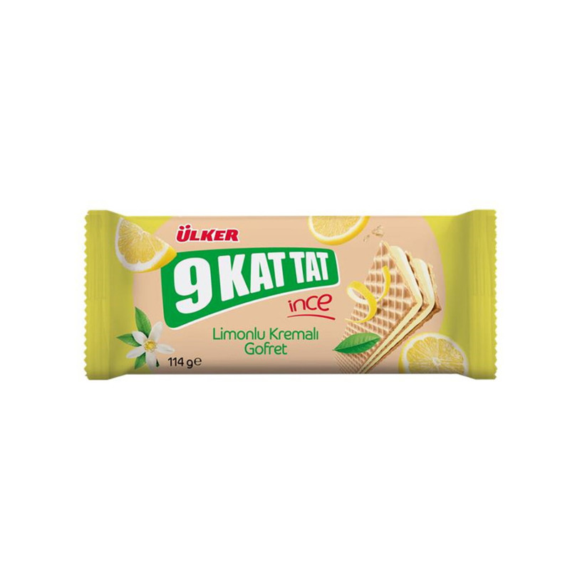 ÜLKER 9 KAT TAT İNCE LİMON 114 GR