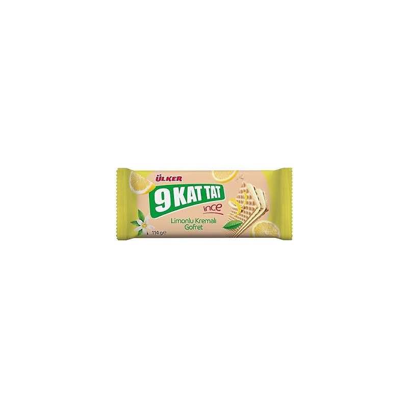 ÜLKER 9 KAT TAT İNCE LİMON 114 GR