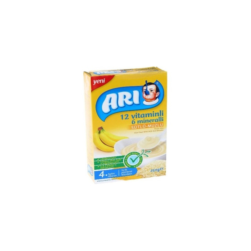 ARI 12 VİTAAMİNLİ MUZLU PİRİNÇLİ 250 GR